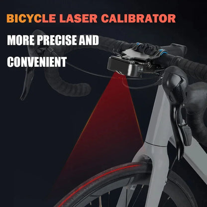 Rechargeable Road Bicycle Laser Calibrator Bicycle handlebar Laser Aligner Easy Adjust Bike Saddle Alignment Tool Repair Tool