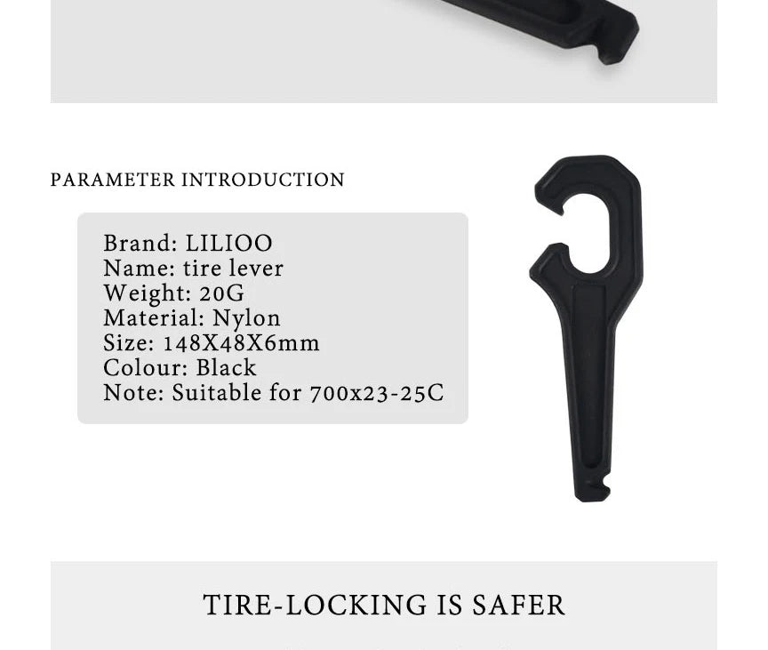 Convenient Bike Tire Lever Durable High Strength Nylon Road Bicycle Tire Breaker Fast Tire Lever Pry Bar Bike Repair Tool