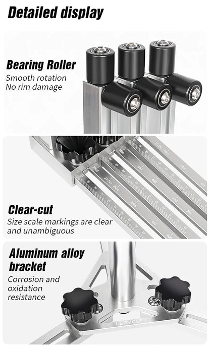 LEBYCLE Bicycle Wheel Lacing Stand