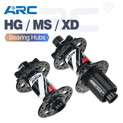 ARC 009 32 Holes 4 Sealed Bearing Hubs HG/XD MS 8 9 10 11 12-speed 6 Claws 114 Clicks