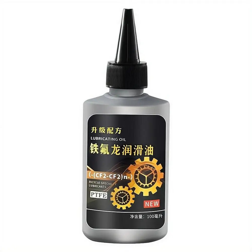  Bicycle Lube Chain Oil 100ml Dry Chain Lubricant Bike Gear Waxy Maintenance Oil Bike Special Lubricant Chain Gear Oil