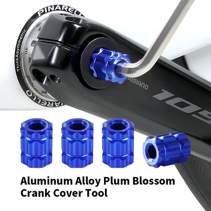 Magnetic Bicycle Crank Installation Tool for Removing and Installing Crank Arm Adjustment Caps Bicycle Repair Tools