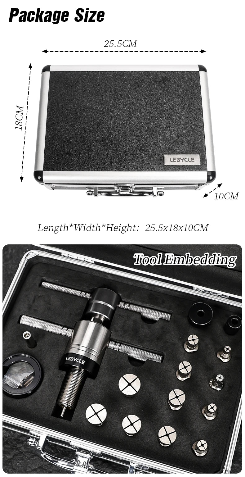 Bicycle Hub Bearing Tools