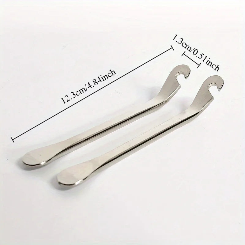 2pcs Stainless Steel Tire Levers