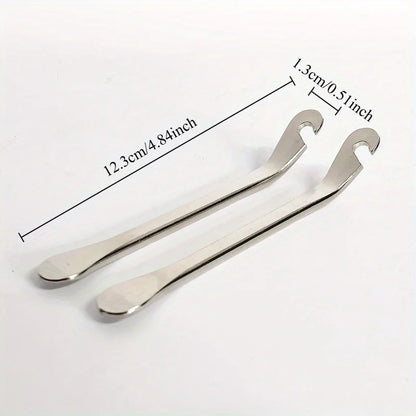 2pcs Stainless Steel Tire Levers