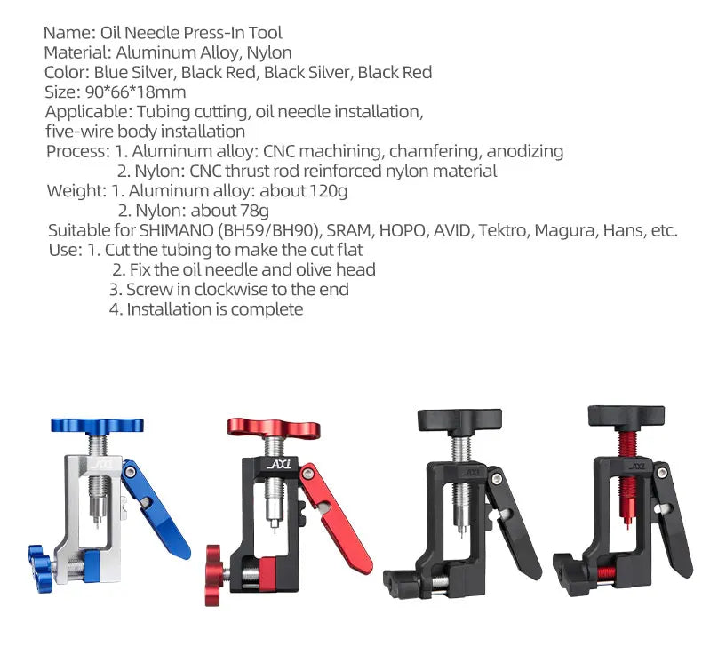 Hydraulic Brake Barb Driver BH90 BH59