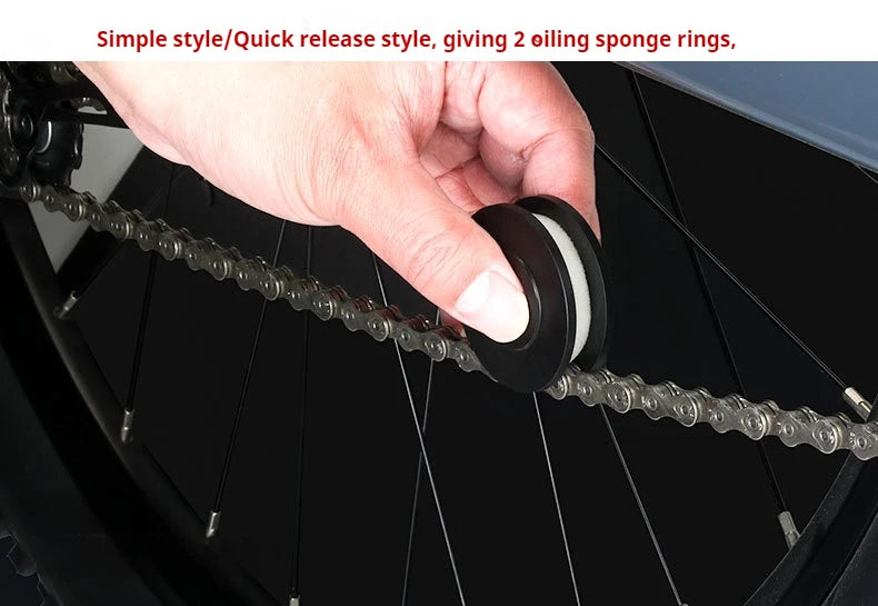 TOOPRE Chain Holder Virtual Flywheel Bicycle Mountain Road Washing Chain Chain Holder Tensioner Tool