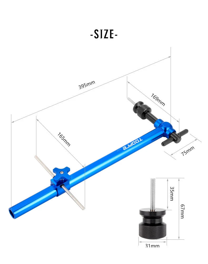 TOOPRE Road Bike Shifter Alignment Tool Bicycle Hand Shift Head Mount Handlebar Height Angle Left Right Symmetrical Adjuster