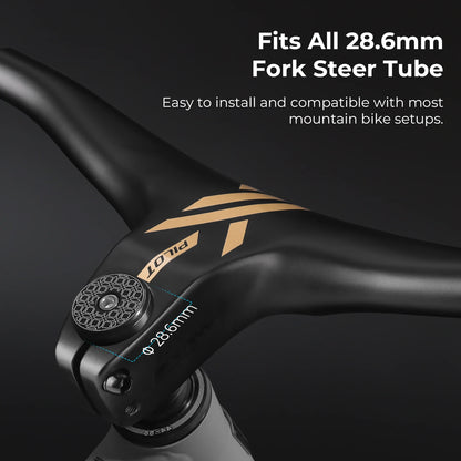 BOLANY Integrated Handlebar 775x90mm Aluminum Alloy 28.6mm