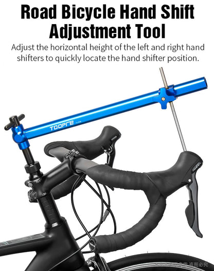 TOOPRE Road Bike Shifter Alignment Tool Bicycle Hand Shift Head Mount Handlebar Height Angle Left Right Symmetrical Adjuster