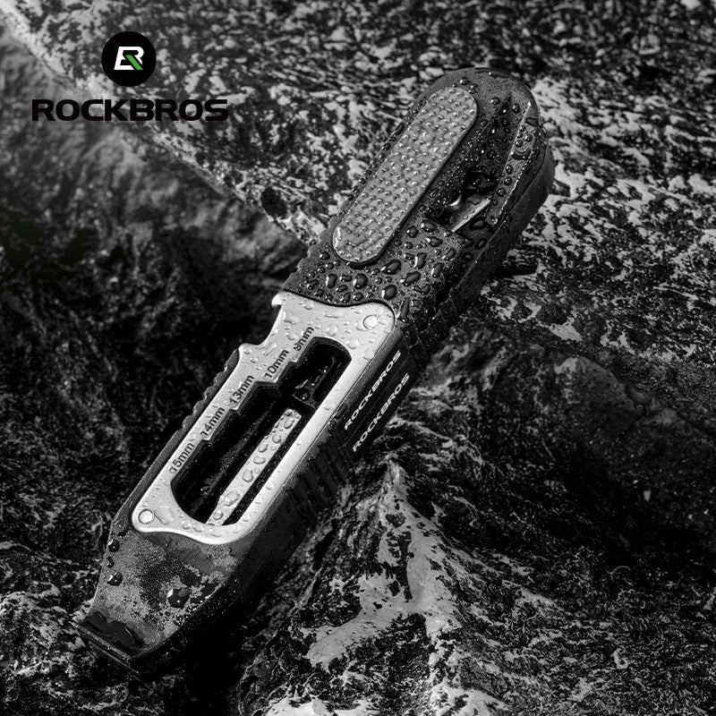 ROCKBROS Multifunctional Portable Tire Levers Ratchet Wrench