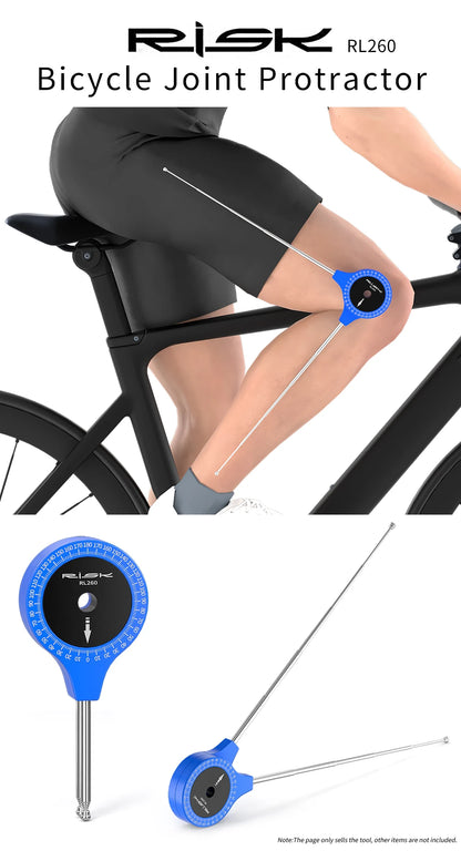 RISK Bicycle Fitting Angle Measurement Tool Ride Position Adjustment Tool
