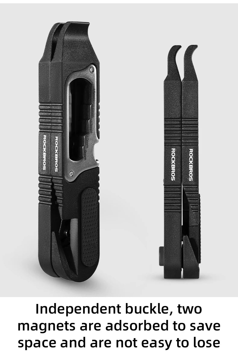 ROCKBROS Multifunctional Portable Tire Levers Ratchet Wrench