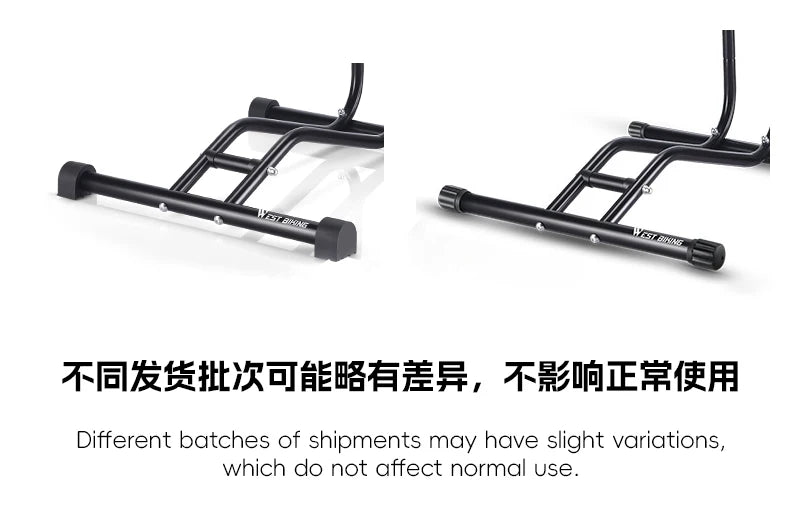 WEST BIKING 3 In 1 Bicycle Parking Rack Multifunctional Bike Indoor Garage Storage Stand MTB Road Bike Maintenance Repair Stand