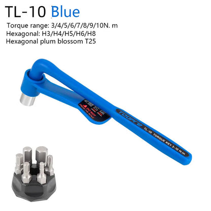 TOOPRE Bicycle Torque Tool Wrench Hexagonal set 10-20NM Adjustable Repair Tools