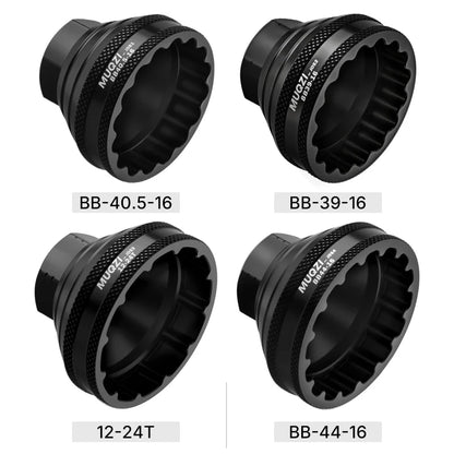 MUQZI Bottom Bracket Install Removal Tool 12/16-Notch Fits 39mm/40.5mm/44mm/45.6-46.6mm Outer Diameter BB Cups