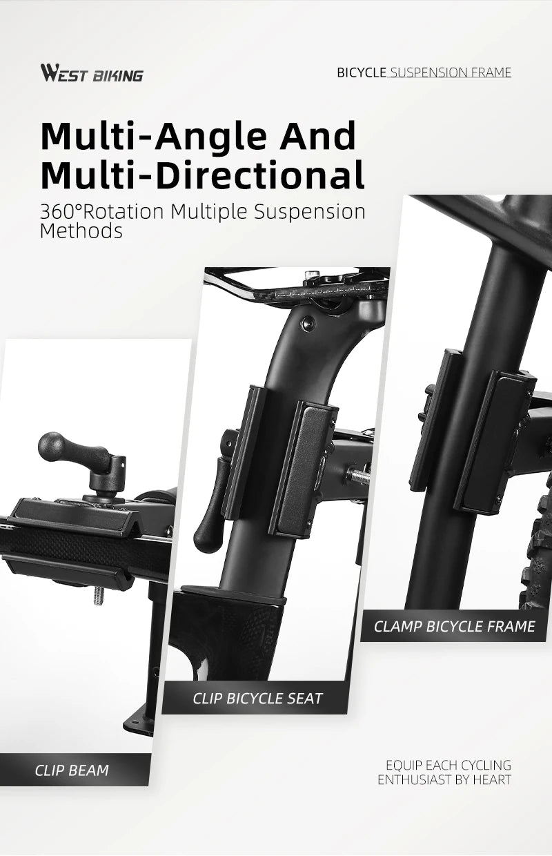 WEST BIKING Bench/Wall Mount Bicycle Repair Stand