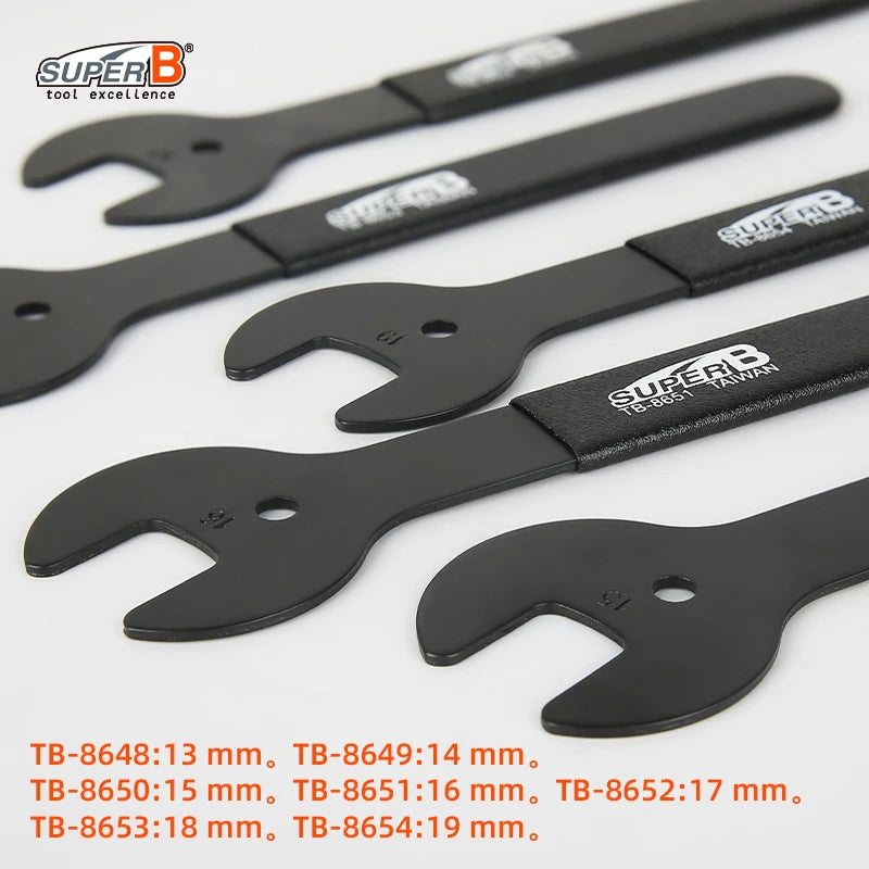 Super B Bicycle Tools Hub Cone Spanner 13-19mm