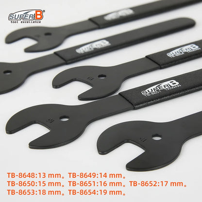 Super B Bicycle Tools Hub Cone Spanner 13-19mm