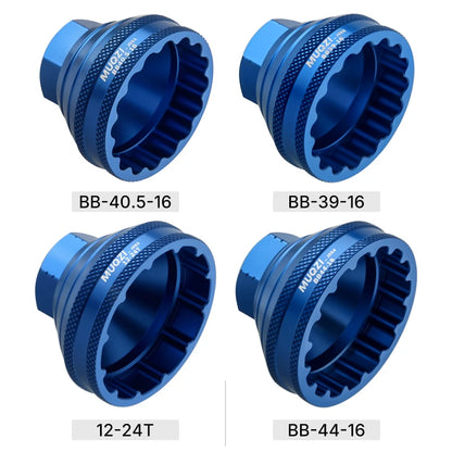 MUQZI Bottom Bracket Install Removal Tool 12/16-Notch Fits 39mm/40.5mm/44mm/45.6-46.6mm Outer Diameter BB Cups