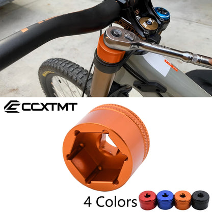 24mm 26mm 28mm 32mm Bike Fork Topcap Socket Tool Compatible For Fox 32 34 36 38 40 For Rockshox Suntour Epixon Epicon