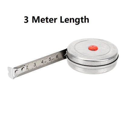 Tape Measure Tape Ruler Stainless Steel 2meter 3meter Woodworking Handcraft Household Multifunctional Portable