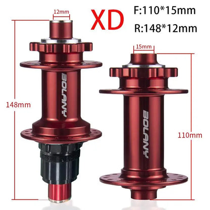 BOLANY  Hubs 110x15 148x12  XD/HG/MS 32 Hole