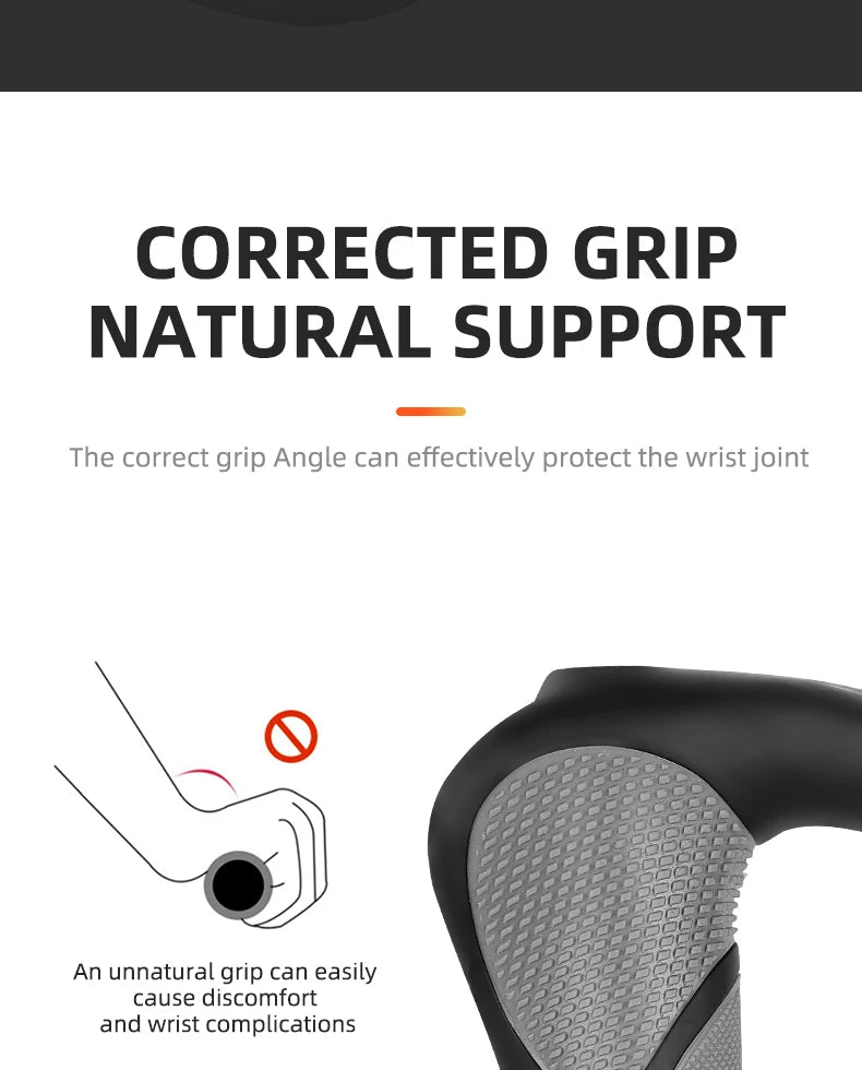 Shockproof Bike  Comfortable Ergonomic Road Handlebar Grip