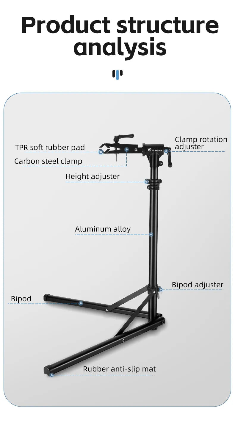 WEST BIKING Foldable Bicycle Repair Stand