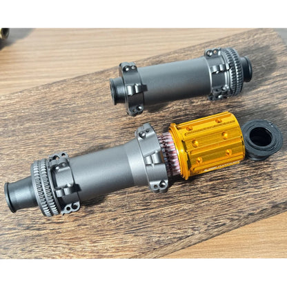 Weight 245g, Road Bicycle Hub Rachet 60T HG Freehub Body Disc Brake Center Lock  12x100/12x14