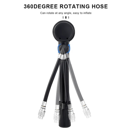 Shock Pump 300PSI Pressure With Gauge Bicycle