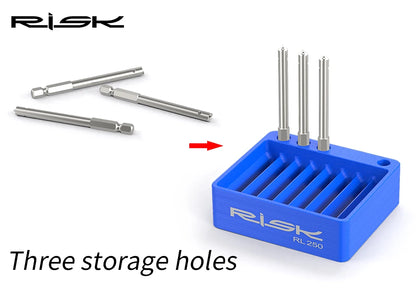Risk Spoke Nipple Arrangement Tool fit to 13G/14G/15G Spoke Nipples within 17mm