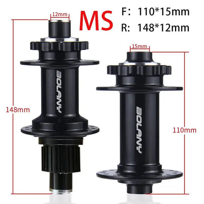 BOLANY  Hubs 110x15 148x12  XD/HG/MS 32 Hole