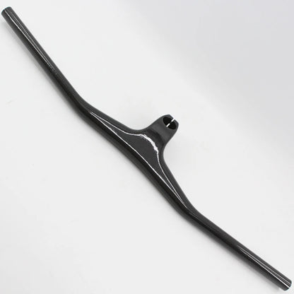New Mountain Bike 3K Full Carbon Fibre Handlebar Carbon Bicycle handlebar and stem integrated carbon MTB bar -17 degrees angle