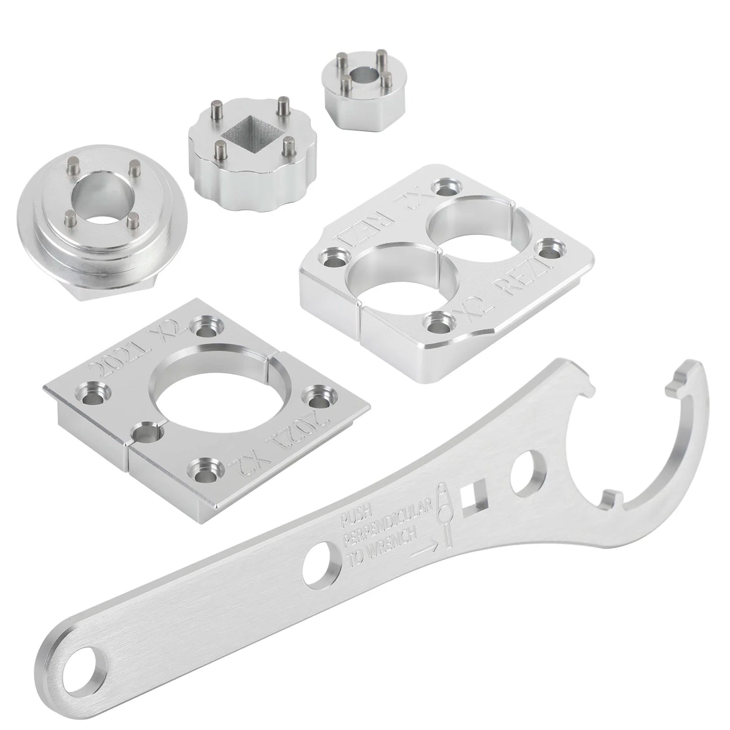 Float Shock Rebuild Tool Kit Vise Clamp+Sealhead+4 pin Sockets for Fox X2 2021