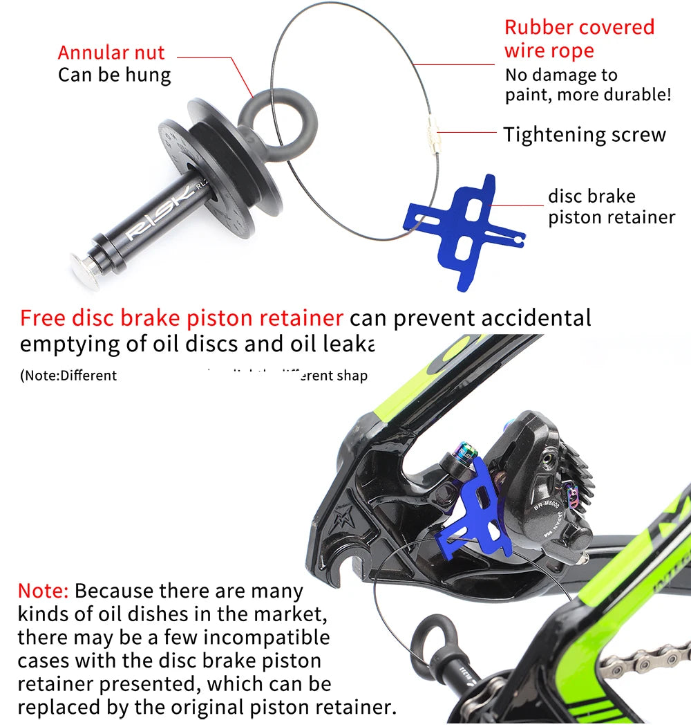 RISK Chain Keeper Quick Release Lever