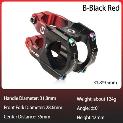 CNC MTB Stem 31.8 Ultralight Handlebar Stem 35mm Aluminum