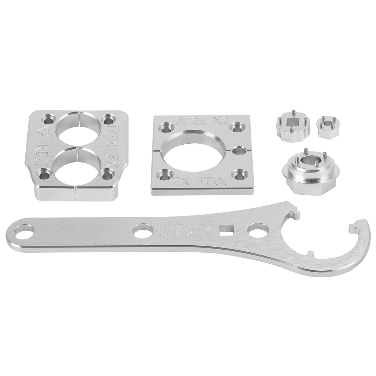 Float Shock Rebuild Tool Kit Vise Clamp+Sealhead+4 pin Sockets for Fox X2 2021