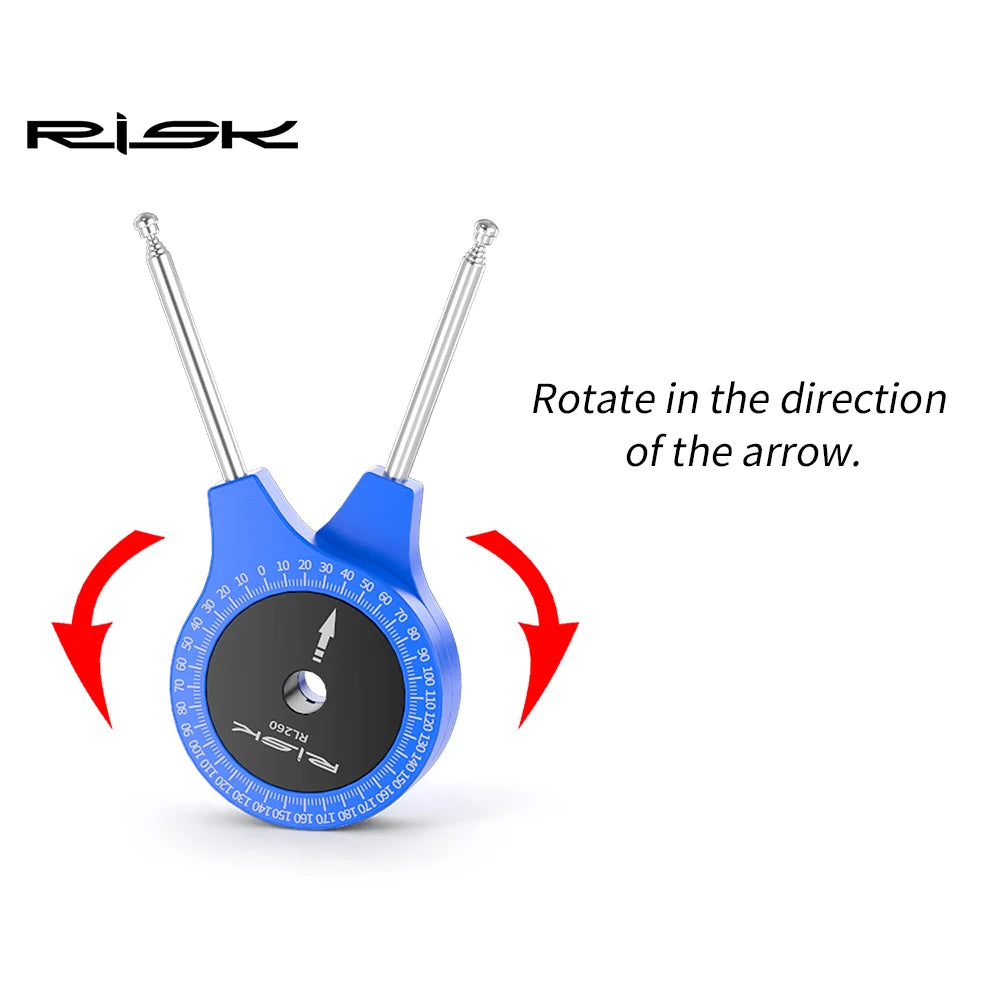 RISK Bicycle Fitting Angle Measurement Tool Ride Position Adjustment Tool