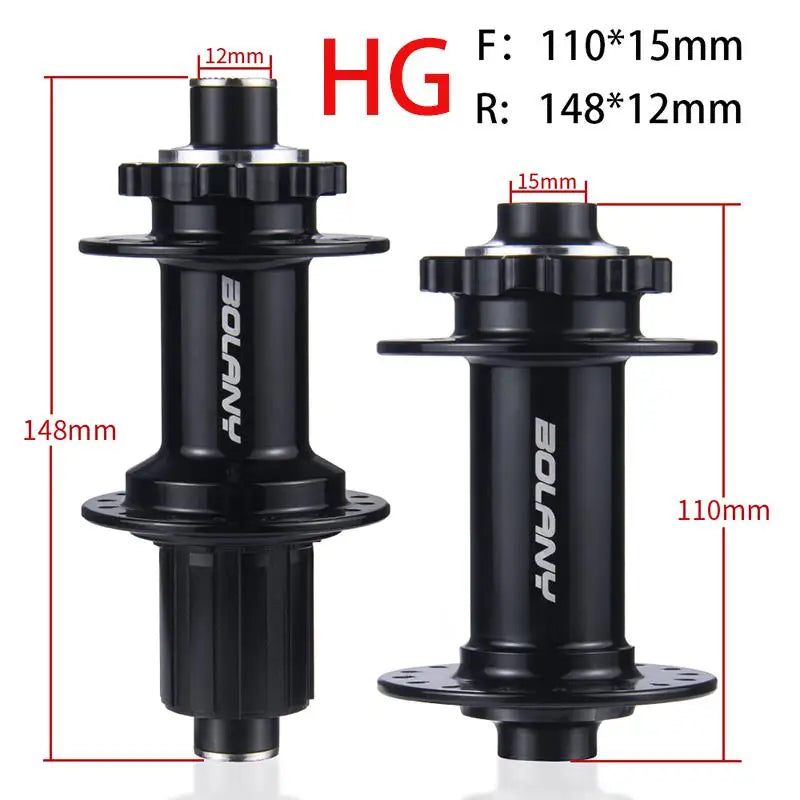 BOLANY  Hubs 110x15 148x12  XD/HG/MS 32 Hole