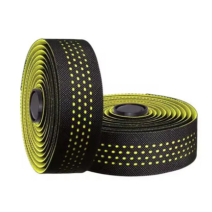 1pair Perforated Breathable Handlebar Tape Non-slip EVA/PU Soft Anti-Vibration