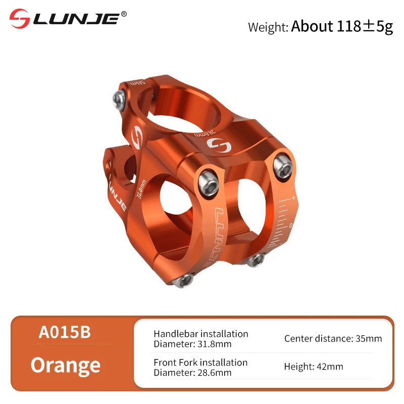 CNC MTB Stem 31.8 Ultralight Handlebar Stem 35mm Aluminum
