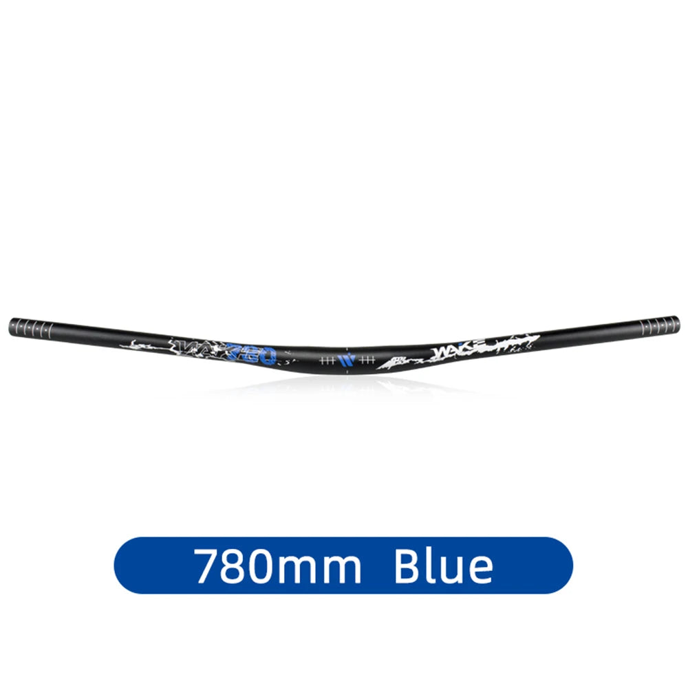 Mountain Bike Handlebars 31.8MM Diameter High-Rise Handlebar with Matte Surface 720MM 780MM Length Aluminum