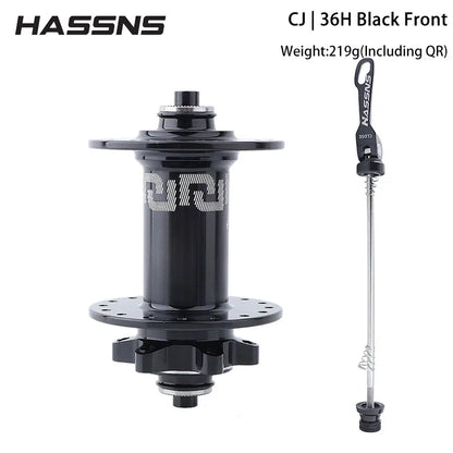 HASSNS  Hub 6-Pawl 72T QR 32H/36H 4-Sealed Bearings Disc Brake Freehub for 7-12 Speed Dirt Jump