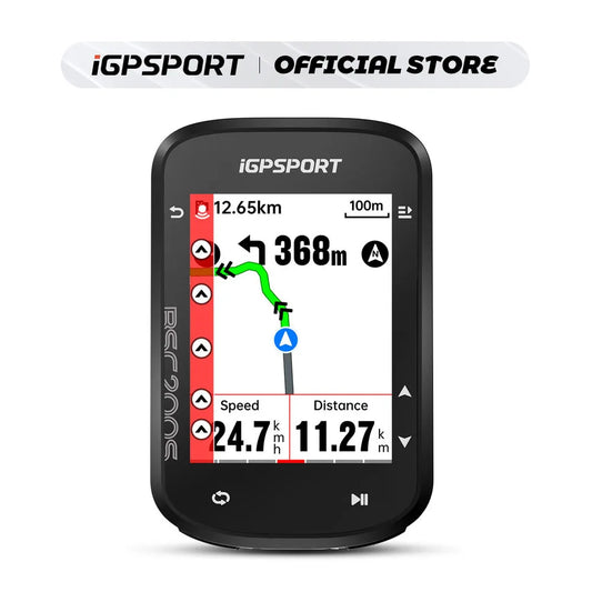 iGPSPORT BSC200S GPS Route Navigation Bike Computer Colorful Screen Wireless Speedometer Odometer Bluetooth Ant+