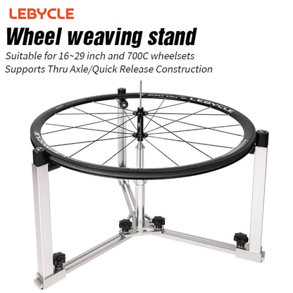 LEBYCLE Bicycle Wheel Lacing Stand