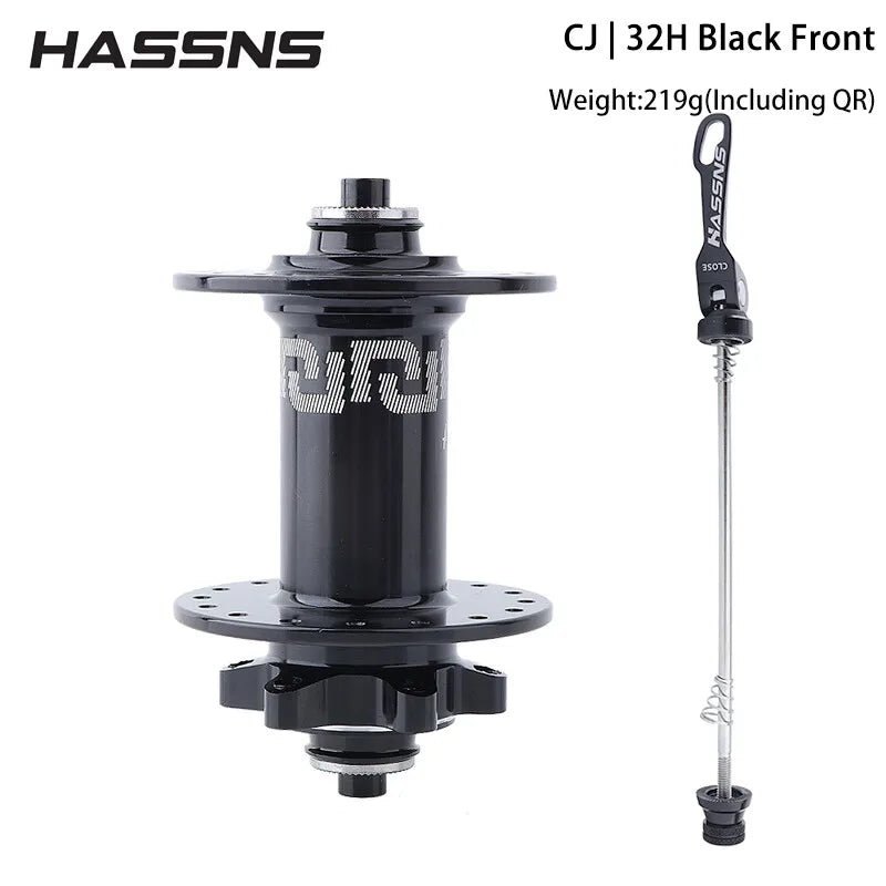 HASSNS  Hub 6-Pawl 72T QR 32H/36H 4-Sealed Bearings Disc Brake Freehub for 7-12 Speed Dirt Jump