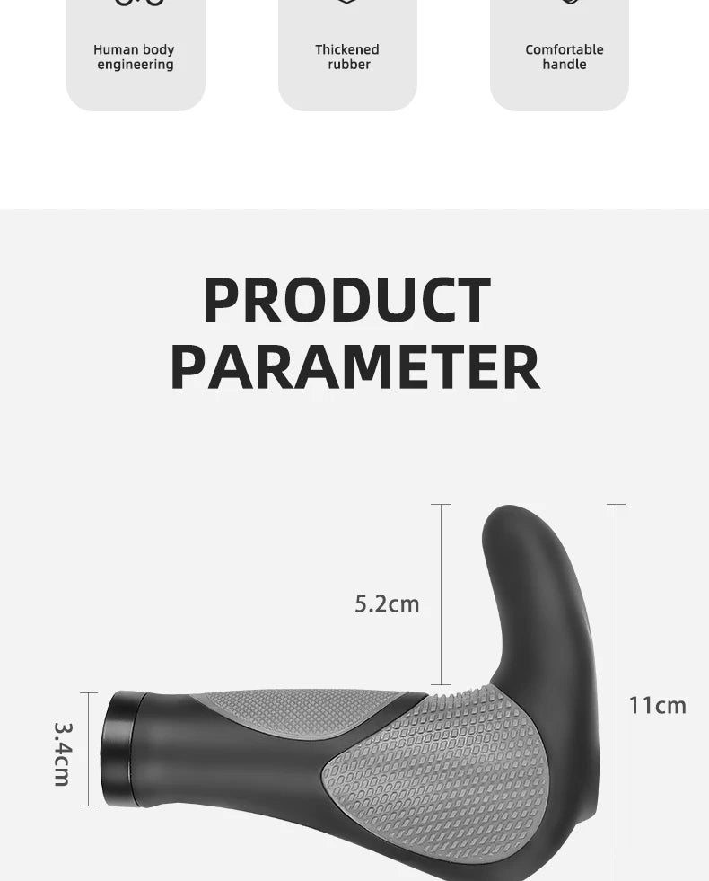 Shockproof Bike  Comfortable Ergonomic Road Handlebar Grip