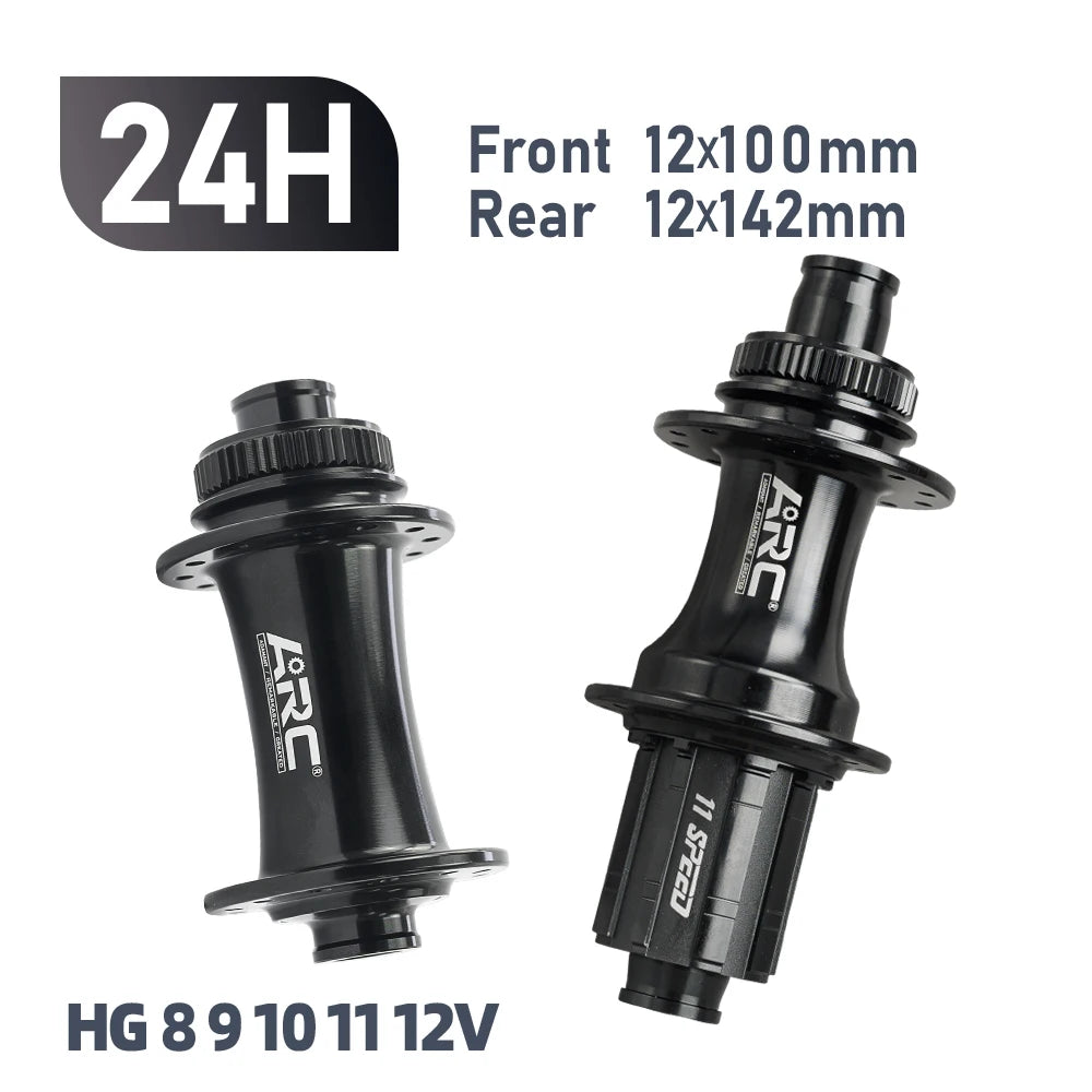 ARC Road Bike Hub Center Lock Disc Brake 6 Sealed Bearing Hub  4 Pawls 48 Clicks For HG XDR 8 9 10 11 12 Speed