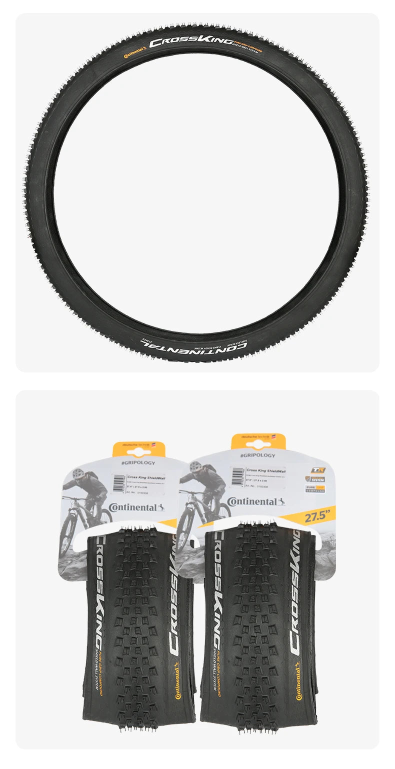 Cross King 27.5x2.0 29x2.0 MTB 29x2.3 Foldable Mountain Bike Tire 180TPI ShieldWall System Bicycle Folding Tyre Tubeless Ready
